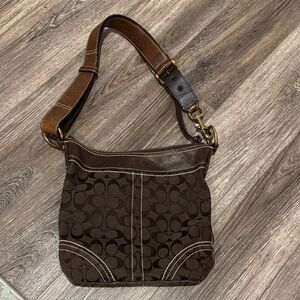 Coach Brown Shoulder Bag